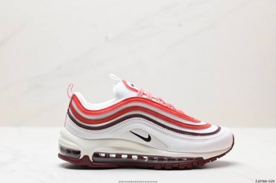公司级耐克 Nike Air Max 97 小勾子弹复古全掌气垫休闲运动鞋，正确子弹头鞋型 鞋身swoosh视觉呈现效果。 以创新搭载可视全掌max Air和演