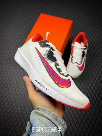220 B支持放店 公司级Nike Air Zoom Rival Fly 4 轻量跑鞋 采用舒适材质，提升上脚体验。鞋身延续了经典款式设计，并加强了鞋面的包裏和 - 点击图像关闭