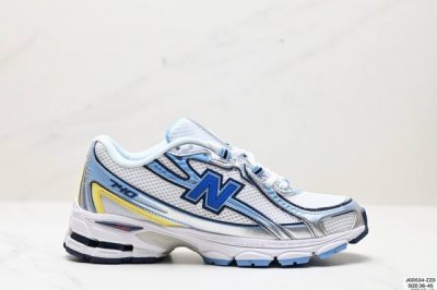 公司级New Balance Mr740 Nb新百伦系列复古老爹风慢跑鞋！ 采用轻质牛剖革拼接透气网眼衬垫织物鞋面材质 T-Beam大底提供足步弓支撑 保持步态