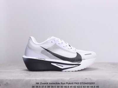 公司级nk Zoomx Invincible Run Flyknit Fk6 轻量飞织低帮休闲运动慢跑鞋 此鞋专为短跑运动员而生 是为 5 至 10 公里距离的