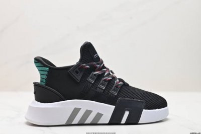 阿迪达斯 三叶草新品 Adidas Eqt Basketball Adv 系列街头篮球短筒针织慢跑鞋 采用原装圆筒呼吸鞋面 货号:F33854 尺码:36 36