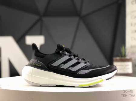 130 真标Ad Ultra Boost Light 阿迪达斯新款Ub9.0轻弹厚底爆米花跑鞋 #鞋款依旧采用全掌Boost爆米花设计 全新Primeknit纹 - 点击图像关闭