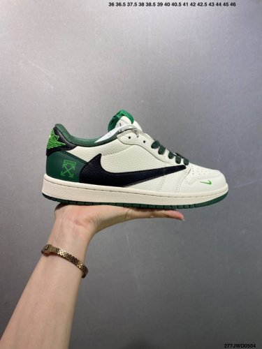 公司级Nike Jordan Air Jordan 1 倒钩联名 性价比天花板 尝鲜先行版 定制鞋盒 大厂纯原品质出货 超高清洁度 皮料切割干净无任何毛边 细节