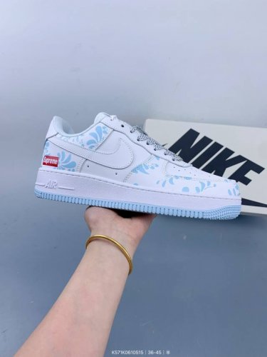 真标耐克Nike Air Force 1 07空军一号低帮百搭休闲运动板鞋 柔软 弹性十足的缓震性能和出色的中底设计 横跨复古与现代的外型结合 造就出风靡全球三