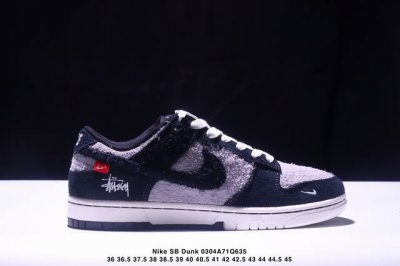 220 海外爆款限量发售！公司级 Nike Sb Dunk Low“ 斯图西联名——” 周年高端定制 低帮休闲板鞋 定制鞋盒 大厂纯原品质出货 超高清洁度 皮料