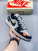 海外爆款限量发售！Nike Jordan Air Jordan 1“斯图西联名 米黑黄织布标” 高端定制 低帮 复古 减震 防滑 耐磨 篮球鞋 定制鞋盒 大厂纯