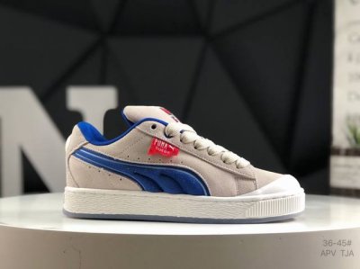 彪马 Puma Suede Xl 低帮复古轻便透气防滑减震休闲鞋 厚底增高运动板鞋 类型：男女鞋 尺码: 36-45含半码 Apv Tja 货号：399671