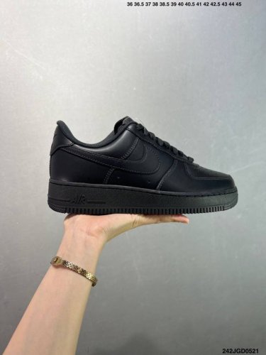公司级 Nike Air Force 1 Low 07 空军一号低帮休闲板鞋 定制皮料 原楦原纸板 纯正空军版型 内置全掌气垫 货号 男 Cw2288-114