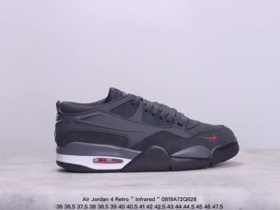 公司级aj4 Air Jordan 4 Retro ” Infrared “ Aj4乔4 男子文化篮球鞋 大厂出品 主力合作工厂 全新模具开发 纯正4代正确鞋型