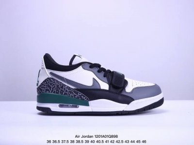 公司级三合一最强合体，多种新配色回归耐克nike Air Jordan Legacy 312 Low”White Grey Fog Blue Red“乔丹最强三