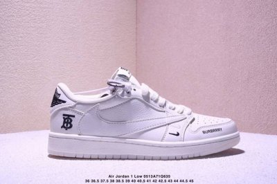 海外爆款限量发售！公司级 Travis Scott X Fragment Design X Jordan Air Jordan 1 Low Og Sp Bape