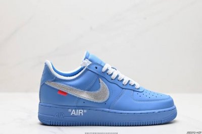 公司级nike Air Force 1 '07 Off White 原楦头原纸板 打造纯正低帮空军版型 专注外贸渠道 全掌内置蜂窝气垫 原盒配件 原厂中底钢印、