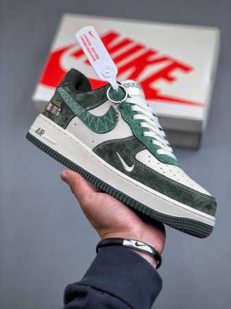 Nike Air Force 1'07 Low 古驰联名 玉石绿飞线 空军一号 低帮休闲板鞋 Kk1988-026 #原楦头原纸板 原装鞋盒 定制五金配件 内置 - 点击图像关闭