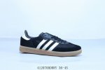 阿迪达斯三叶草Adidas Originals Samba Vegan Og”Spd“桑巴舞系列绅士德训足球风百搭低帮休闲运动板鞋 货号 Jq5141 41 D