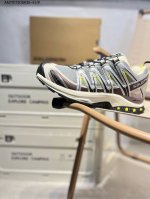 Salomon Xa Pro 3D 萨洛蒙户外越野跑鞋 #鞋面采用Sensifit贴合技术 全方位贴合包裹脚型 鞋跟部鞋底牵引设计 提供强大的抓地性能 更适应野