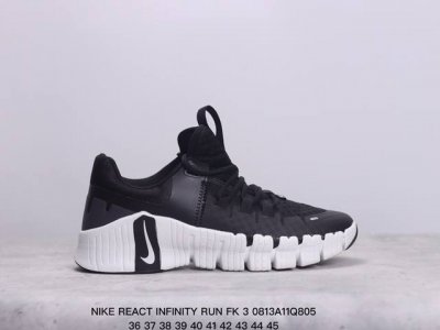 耐克nike React Infinity Run Fk 3瑞亚机能风疾速系列越野缓震休闲运动鞋。新品首发 官方正确版原装组合大底 它鞋面足够灵活，可满足您的日