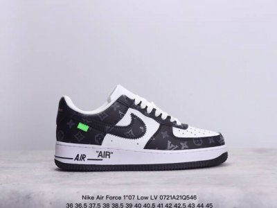 耐克nikeair Force 1 07 Low Lv联名-印花 空军一号低帮休闲板鞋 码数：36 36.5 37.5 38 38.5 39 40 40.5 4
