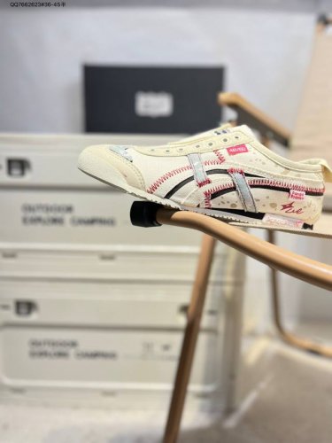 定制款# Onitsuka Tiger Mexico 66 鬼冢虎 墨西哥升级版系列低帮复古经典虎爪百搭休闲皮革慢跑鞋1183A360 Qq7662623#36