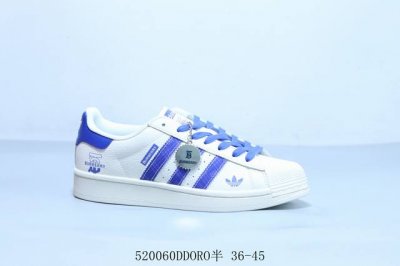 阿迪达斯Adidas三叶草 Originals Superstar 贝壳头系列低帮经典百搭休闲运动板鞋 联名 货号 Ad0002 5 60Ddoro半 36-4