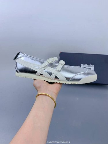 onitsuka Tiger鬼塚虎Mexico 66 Tgrs玛丽珍芭蕾风休闲鞋 Size：如图 编码：K146K0510508
