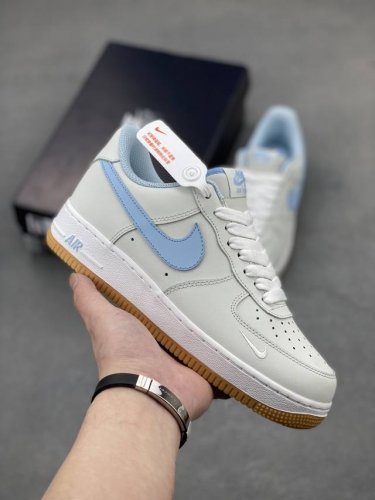 海外限量发售！公司级Nike Air Force 1 '07 Low 空军一号 低帮 运动鞋 休闲鞋 折边针车 工艺难度大 原楦头原纸板 原装鞋盒 定制五金配件