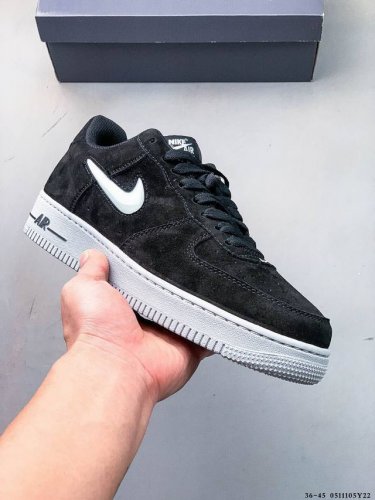 二层真标！耐克Nike Air Force 1 Low 空军一号低帮经典百搭休闲板鞋 051 5Y22