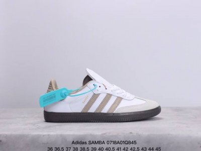 Ad三叶草 Samba 男女复古运动休闲德训鞋 无印 全鞋渠道原材 真头层小牛皮 原纸板原楦头 完美复刻1:1 小红书代购抖音快手直播充正爆款 市面最高版本 货