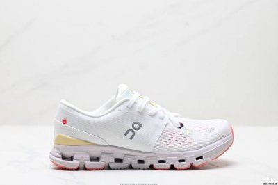 公司级昂跑On Running Cloud X 4克劳德X系列低帮轻量舒适多功能休闲运动鞋 采用工程飞织网布组合再生聚酯纤维鞋面材质搭载独家隐藏速度中板 镂空C