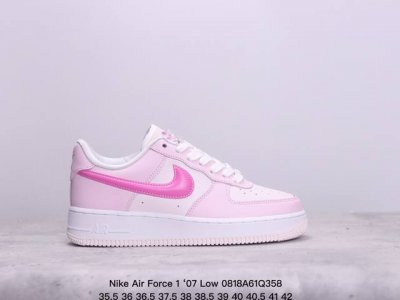 公司级 Af1耐克 Nike Air Force 1 ‘07 Low 空军一号 厚底增高百搭运动板鞋 原楦头原纸板 打造纯正空军版型，专注外贸渠道 全掌内置蜂窝