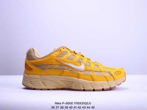 Nike P-6000 耐克 P6000 低帮 男女同款 舒适减震防滑耐磨透气轻便低邦休闲跑步鞋 全新的颜色让它焕然一新，突显了泡沫缓冲的独特之处。鞋面采用透气