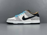 渠道优势 纯原版dunk Dunk Sb Low Safari Olympics 棕黑 板鞋 货号fz123 02 尺码36-47.5 独家原版原盒开模打造原厂