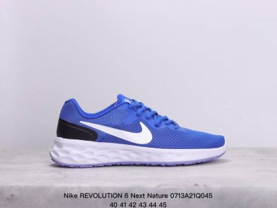 耐克nike Revolution 6 Next Nature 可回收材料低帮网面跑步鞋 Xm0713Q045