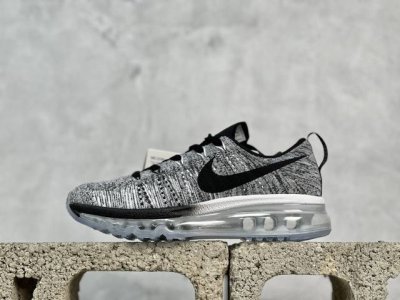 放店私 Yh版 Nike Air Max Flyknit 2014舒适百搭减震耐磨 低帮 休闲跑步鞋 Nike Flyknit Air Max 跑步鞋使用备受欢