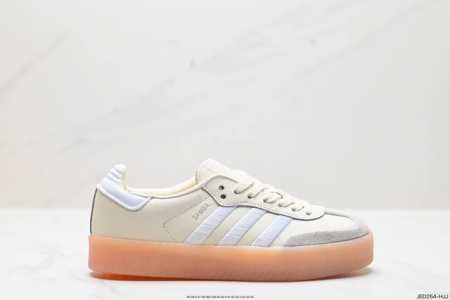 公司级阿迪达斯三叶草adidas Originals Sambae W桑巴舞系列绅士德训足球风百搭低帮休闲运动板鞋 货号:Id0434 尺码:36 36.5 3 - 点击图像关闭