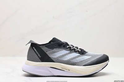 公司级阿迪达斯adidas Adizero Boston 12 M夏季透气网眼竞速跑鞋boost 缓震底 后跟加厚 呵护脚后跟 立体保护软绵鞋口 轻松穿脱不磨脚