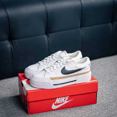 核心私 耐克Nike Court Legacy学院产物系列系列低帮经典百搭休闲运动小白板鞋 货号：Dm7590 100 尺码：35.5 36 36.5 37.5 - 点击图像关闭
