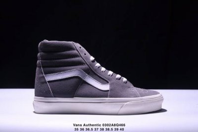 Vans Authentic 经典安娜海姆 全翻毛皮复古高帮高端硫化帆布鞋 Vn0A5Fbdolv 尺码：35 36 36.5 37 38 38.5 39 40