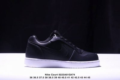 真标耐克Nike Court Borough Low Bg低帮百搭透气休闲运动板鞋 货号:Aq1779- 尺码:36 36.5 37.5 38 38.5 39