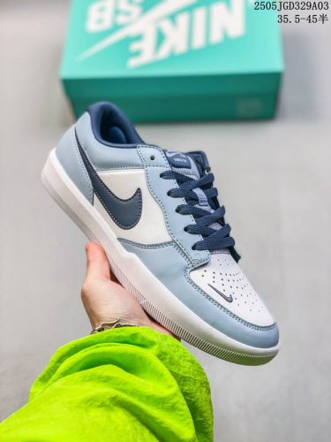 nike Sb Force 58 Fs全系陆续出货 硫化杯底 原楦版型 独家私模 融入打孔设计 独家独立真半码 35.5起 帆布和麂皮绒面制成 浓浓复古年而不腻