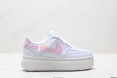 真标耐克Nk Court Vision Vision Alta Ltr 复古百搭厚底透气休闲运动板鞋 货号:Dz5394-105 尺码:36 36.5 37.5