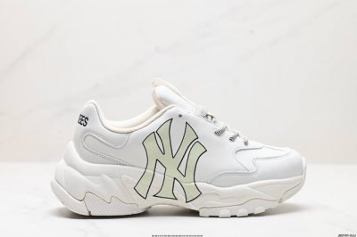 公司级korea韩国限定发售ny美国榄球洋基队限定 X Mlb Big Ball Chunky Mesh 厚底老爹系列低帮网织轻量休闲运动慢跑鞋 货号:3Ash