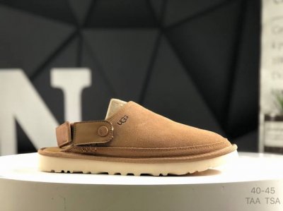 ugg休闲居家经典 拖鞋 半拖 男款 码数：40-45 Taa Tsa 货号：M 1142172