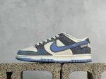 放店私 Nk Sb Dunk Low 克罗心联名 灰白蓝勾 周年高端定制 低帮休闲板鞋 Kk1333-027 #定制鞋盒 大厂纯原品质出货 超高清洁度 皮料切割