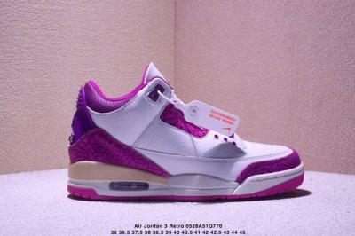 Air Jordan 3 Retro Sail Metallic Silver 金属银 Aj3 乔丹3代 Aj3 乔3 金属白银 乔丹篮球鞋系列 鞋身整体以高级