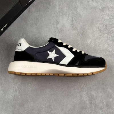本地 核心私 Converse Omni Trainer 匡威官方 学院休闲复古跑鞋 经典80年代复古跑鞋鞋型 翻毛皮拼接织物材质 利落又简约 皮质星箭Logo