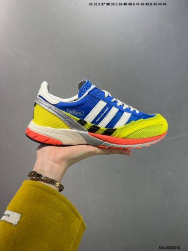 180 公司级Bad Bunny X Ad Originals Adizero Sl 72 坏痞兔联名经典复古轻便休闲运动慢跑鞋 原鞋开发 版型正确 平台外单特