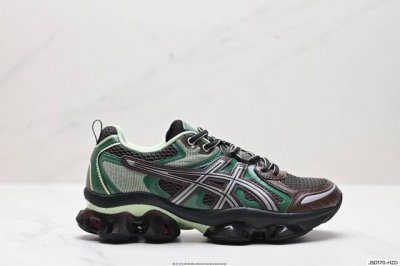 公司级asics Gel-Quantum Kinetic 亚瑟士 复古休闲运动鞋厚底增高老爹鞋 #采用 Gel Scutoid 技术的橡胶鞋底。在拥有拥有相同外