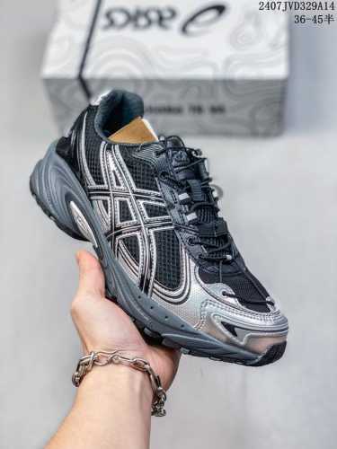 新品上市实拍 Asics Gel-Kayano 14 公司级版本 亚瑟士运动休闲透气专业跑鞋 采用工程弹性双层再生针织密度鞋面材质 后跟3D可视gel缓震乳胶物