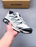 Salomon Xa Pro Xt-6 Expanse 萨洛蒙户外越野跑鞋 鞋面采用Sensifit贴合技术 全方位贴合包裹脚型 鞋跟部鞋底牵引设计 提供强大的