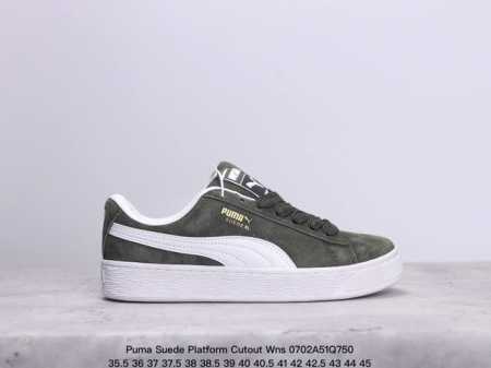 Puma Suede Platform Cutout Wns 彪马 低帮 黑色 标贴运动鞋鞋款复刻，重温足球文化风潮；近日puma将经典鞋款palermo重新带 - 点击图像关闭